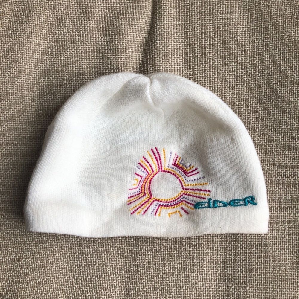 White Eider winter hat